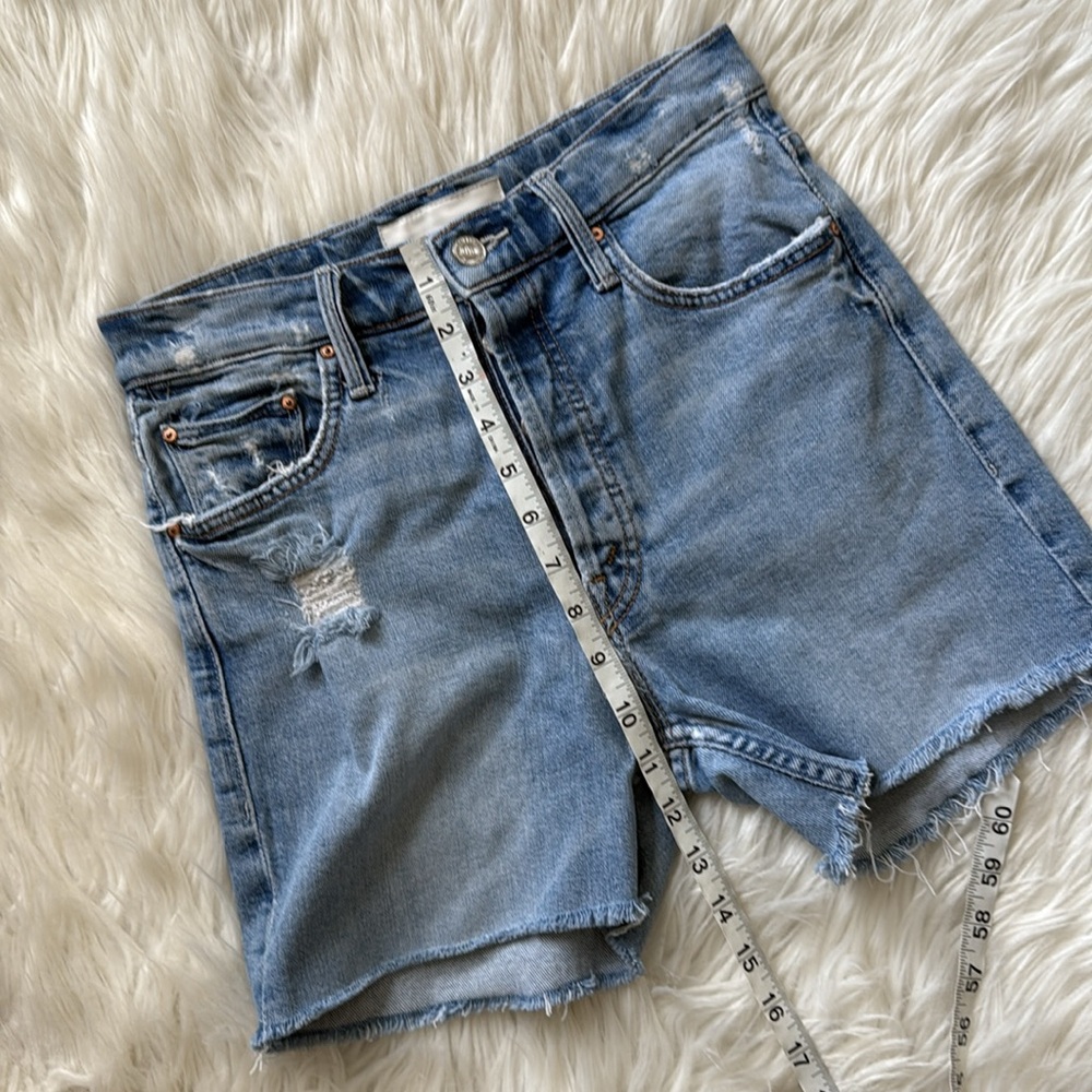 MOTHER "The Tomcat" Jean Shorts Size 26 - Picture 12 of 16